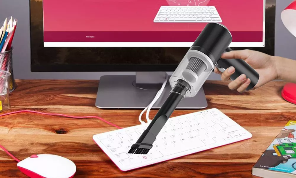 Mini Aspirapolvere Portatile Potente 120w