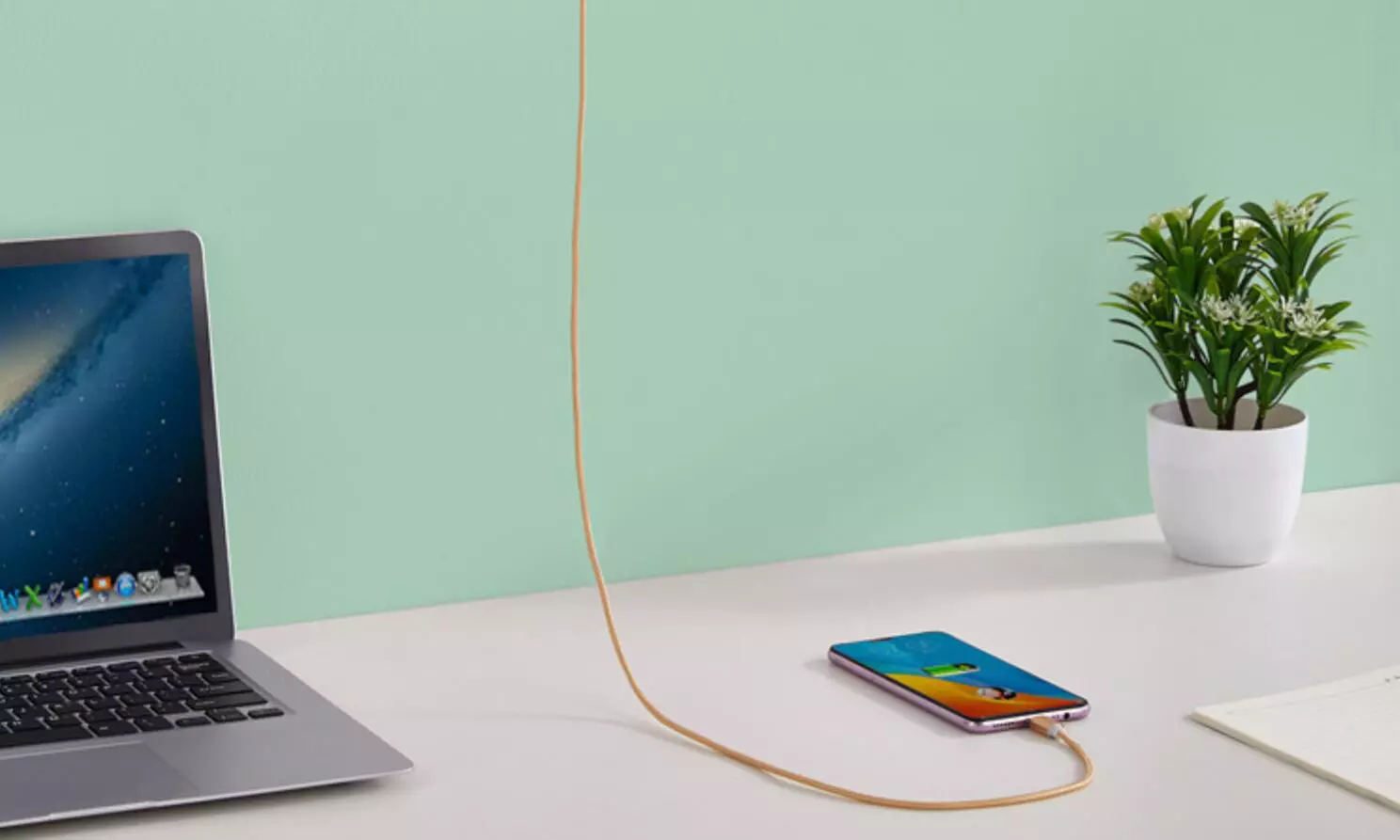 Pack de 4 câbles de charge de 2 mètres