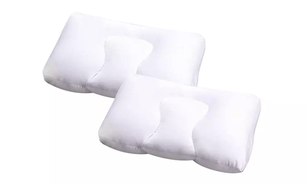 1 ou 2 oreillers Aeroconfort micro-billes à air (avec 2 taies d'oreiller) - Second Medium