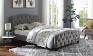 Washington Buttoned Bed Frame