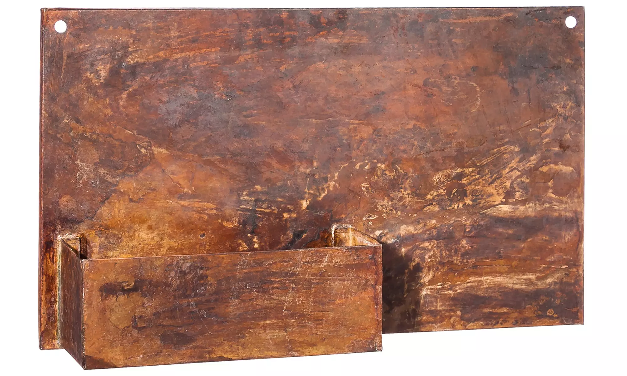 Galvanized Metal Wall Planter - Second Medium