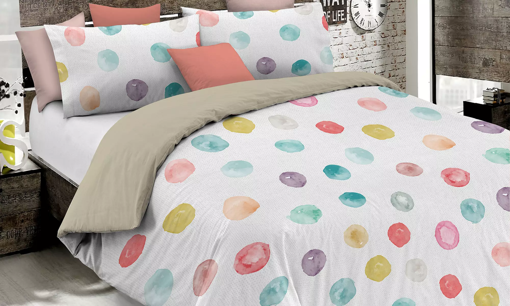 Copripiumino Fashion Made in Italy no stiro Datex