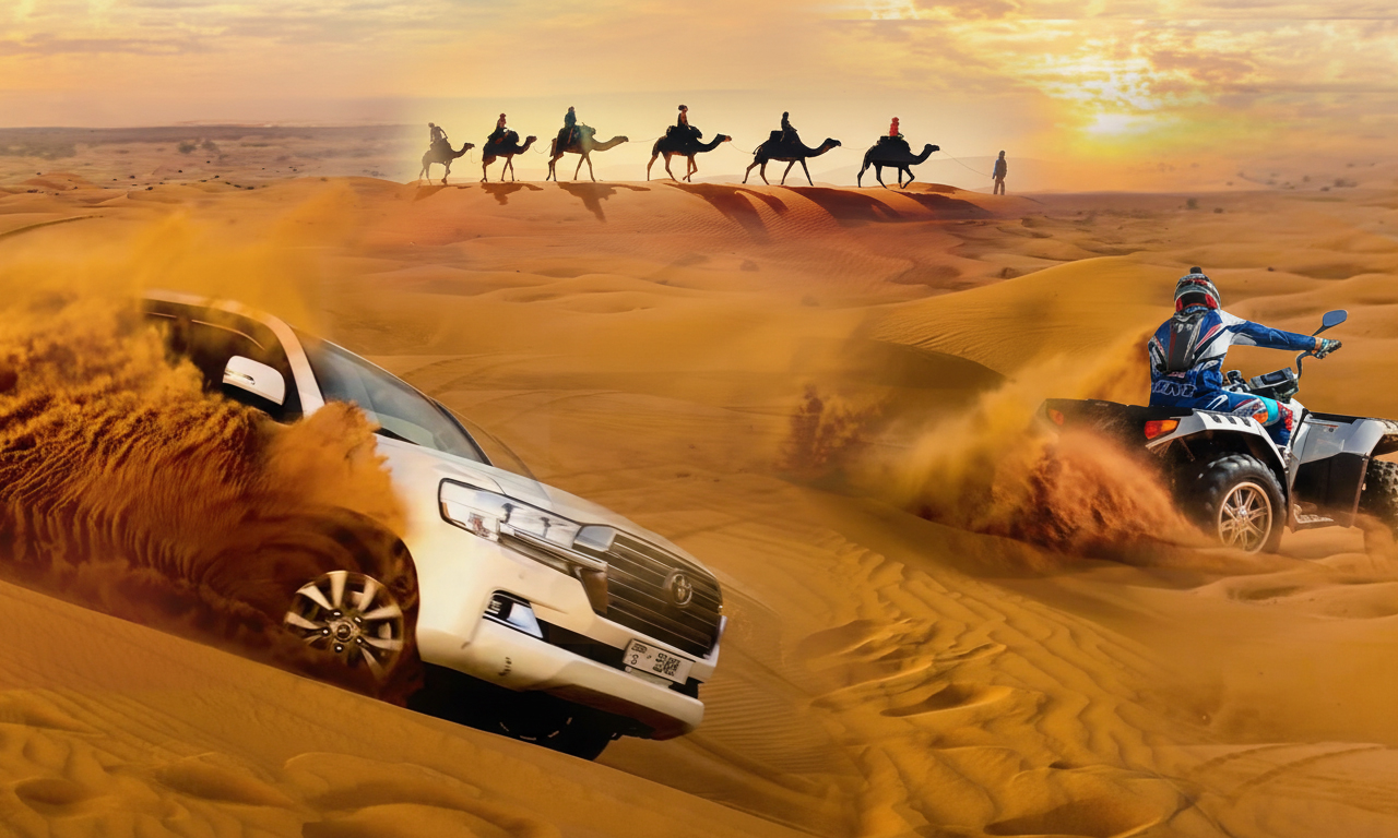 Vip Half-day Desert Safari With Liwa Adventure Tours And Safari