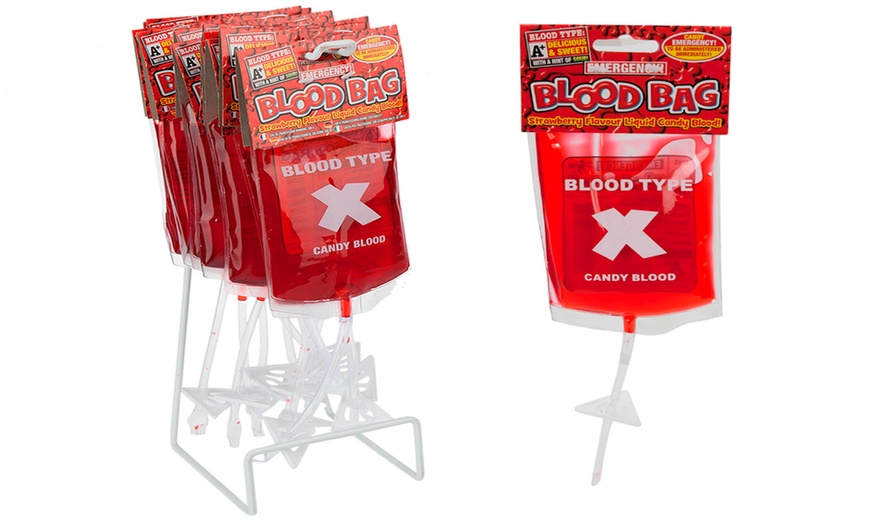 Image 1: Halloween Candy Blood Bag