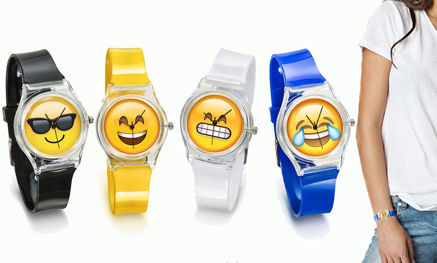 Image 1: Emoji Watch