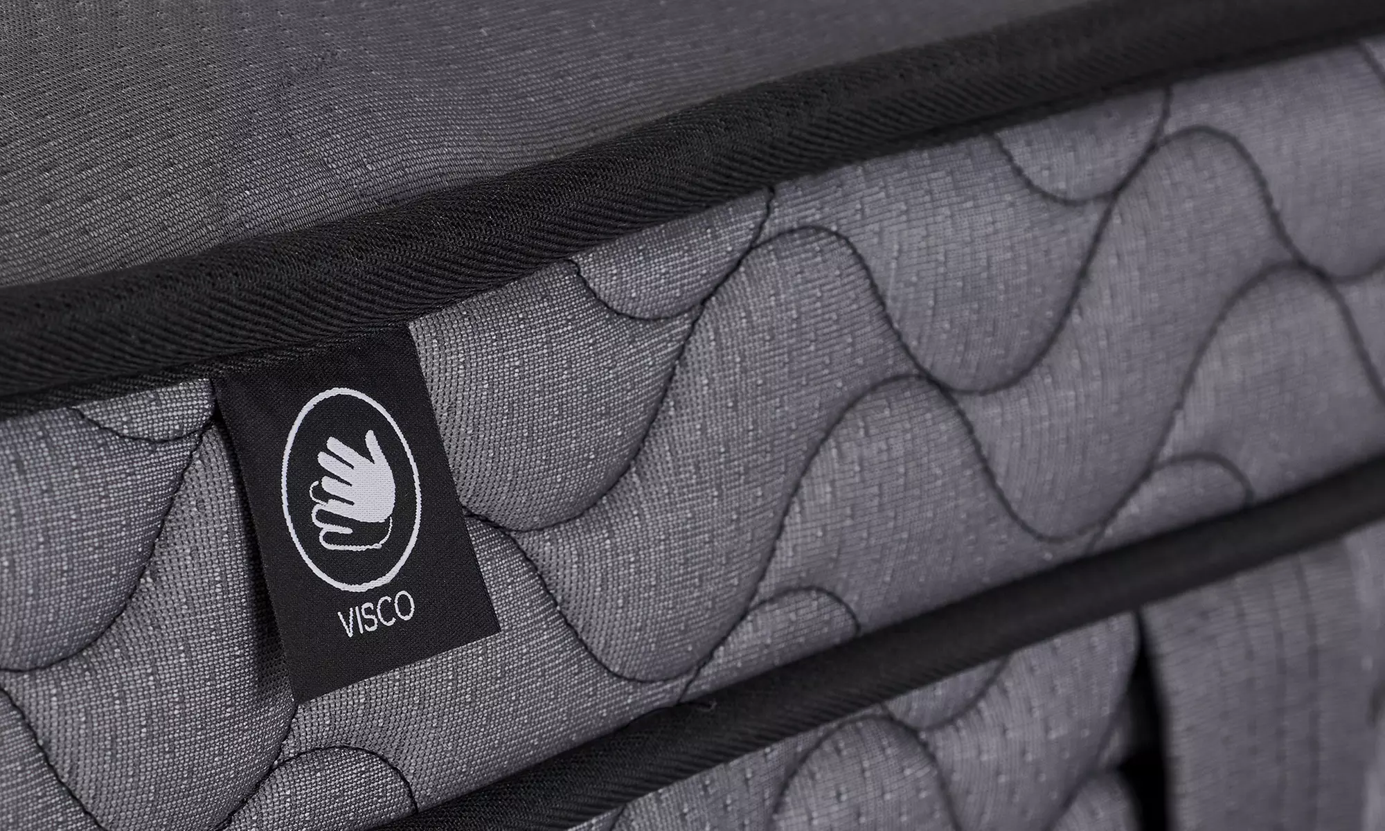 Matelas 7 zones "Luxury", 32cm, à mémoire de forme avec ou sans sommier, mousse 100 % bio organique, Sampur - Second Medium