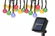 Solar-Lichterkette mit 20 LED-Leuchten mit warmweißem oder buntem Licht - Second Medium