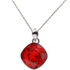 Image 3: Sterling zilveren ketting met kristal 