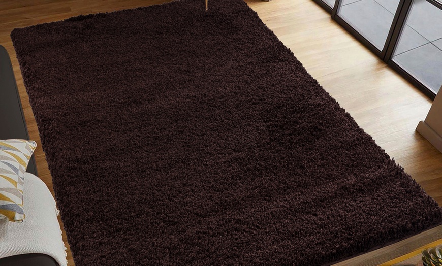 Image 7: Modern Thick Shaggy Rug in 10 Colours