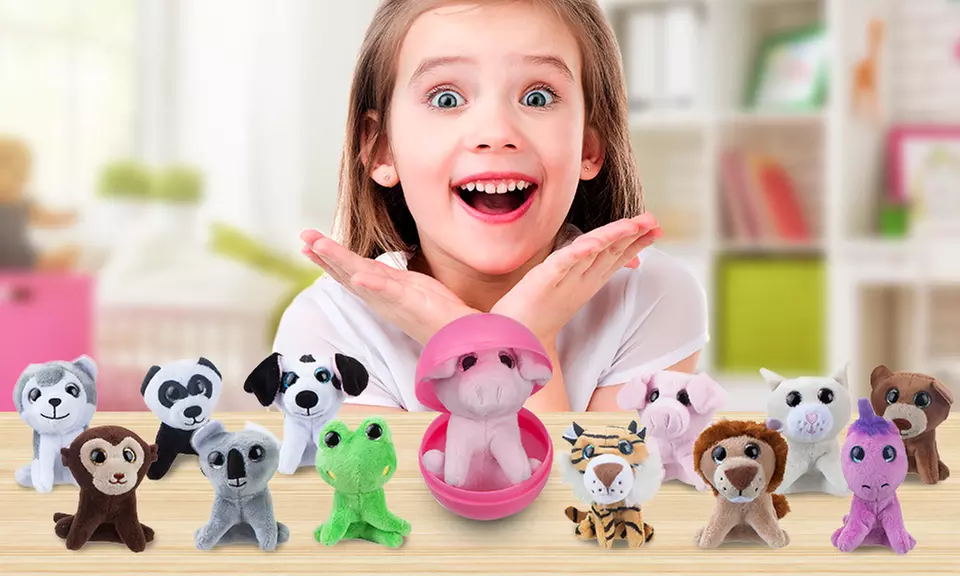 1, 2 ou 4 peluches "Surprise" en capsule - Primary Image