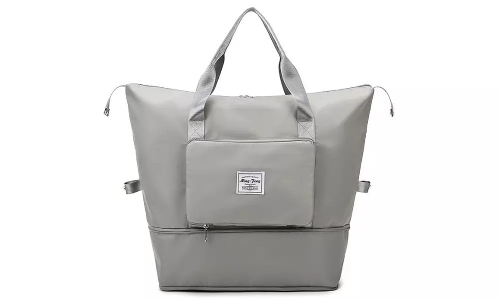 One or Two Waterproof Lightweight Foldable Duffle Handbags