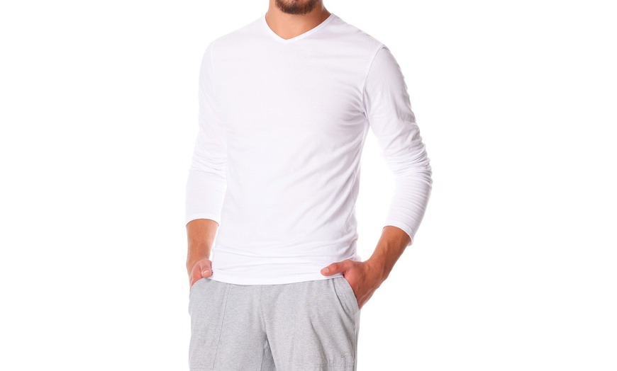 Image 3: Sous-pull pour homme avec doublure en molleton