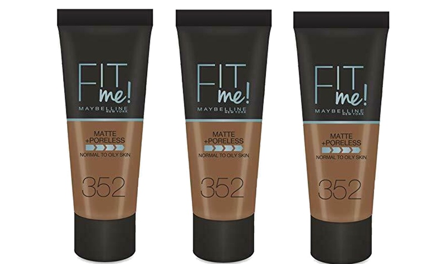 Three-pack Of Maybelline Foundation 