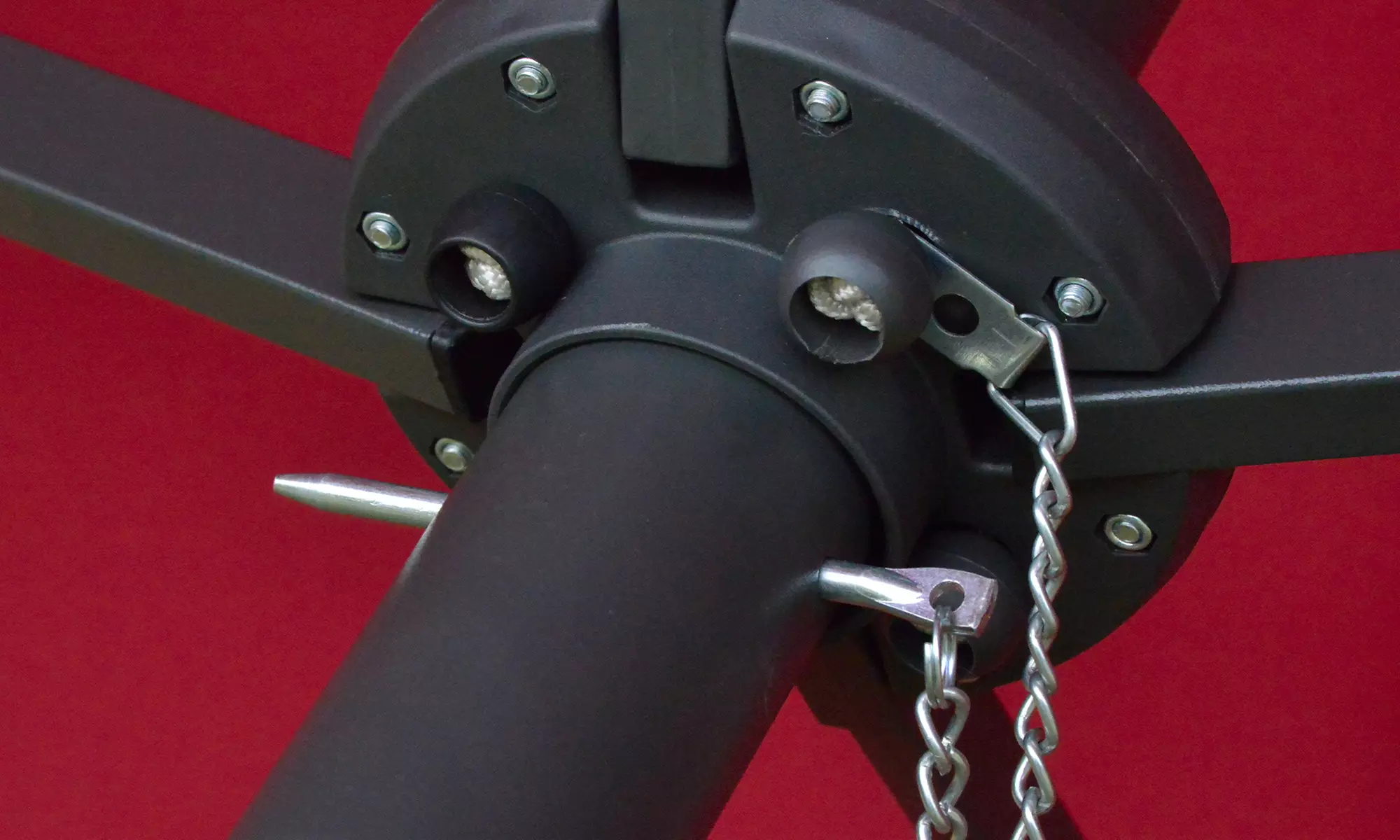 Outsunny 4.4m Double-Sided Sun Umbrella Garden Parasol