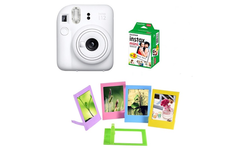 Image 8: Instax Mini 12, Instax Mini film (20 Foto) e 5 mini Cornici, Fujifilm