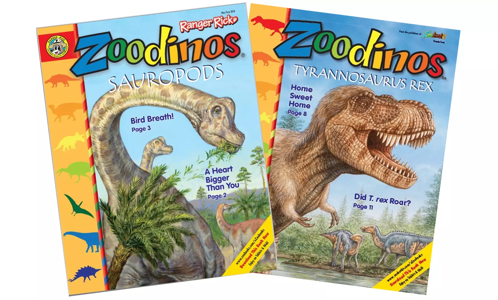 Zoodinos Magazine One Year Subscription in Digital or Print - Primary Image