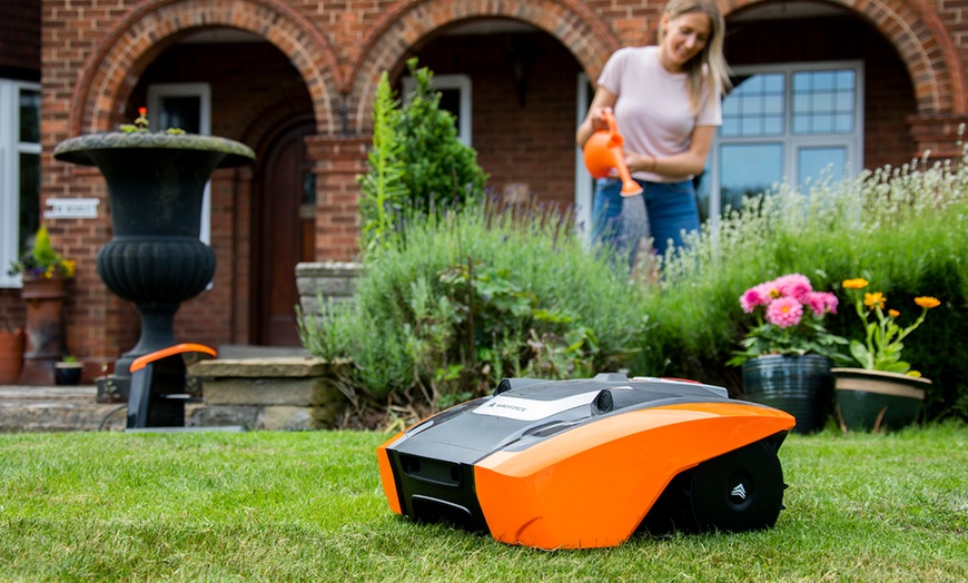 Image 1: Robotic City Mower