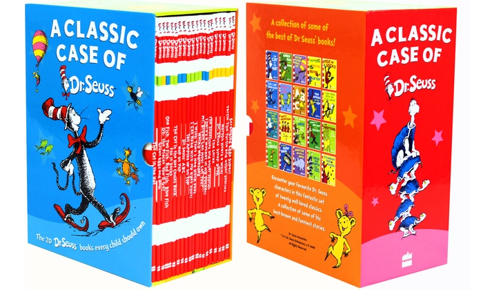 Classic Dr. Seuss Books Box Set | Groupon Goods