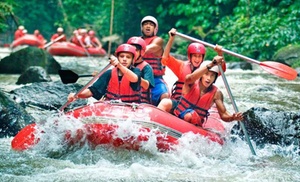 Bali: Whitewater Rafting with Lunch for Two