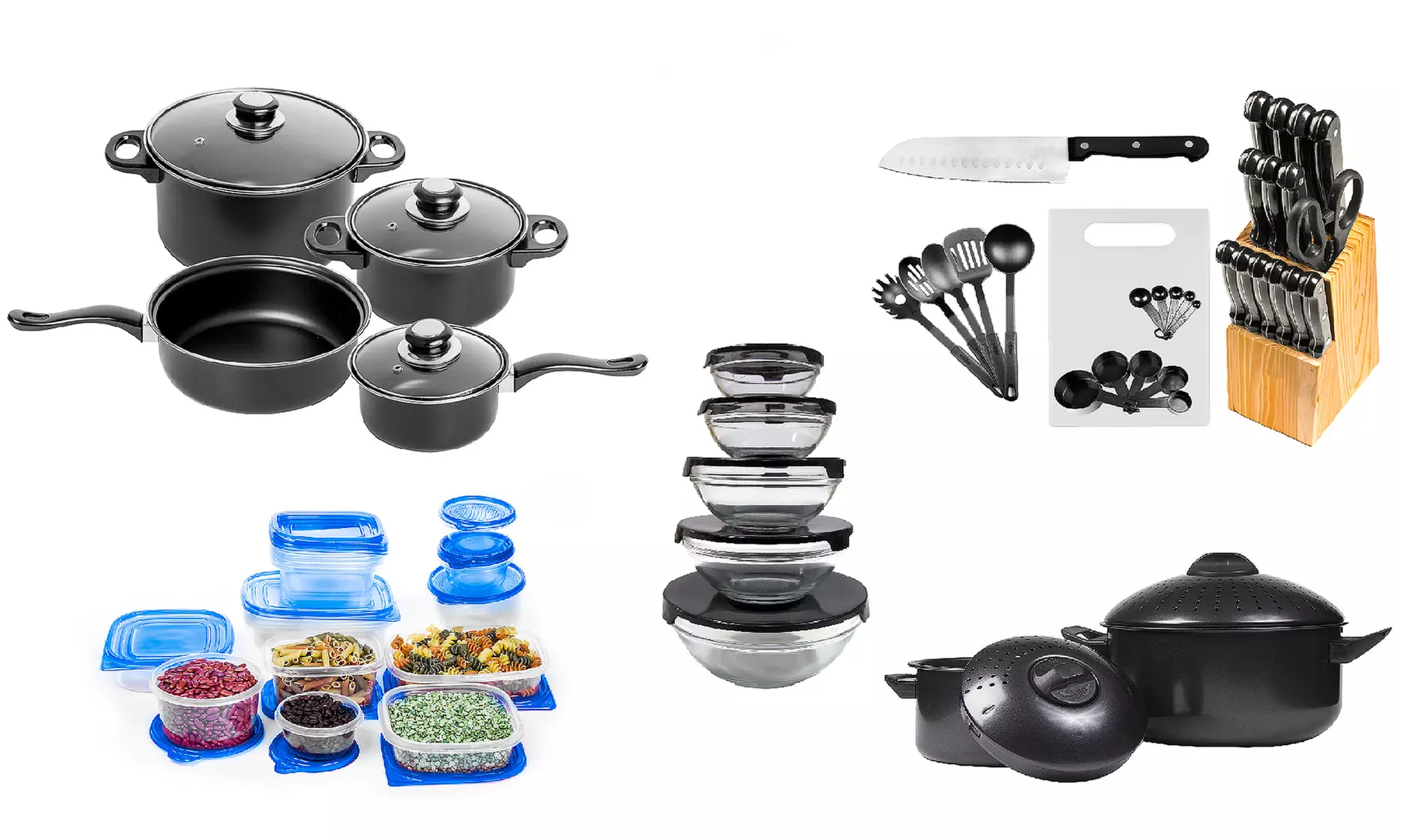 Non-Stick Cookware Combo Set (84-Piece) - Second Medium
