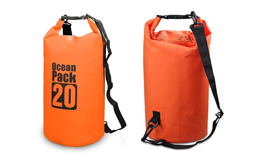 Image 39: One or Two Waterproof Floating Duffel Dry Bags