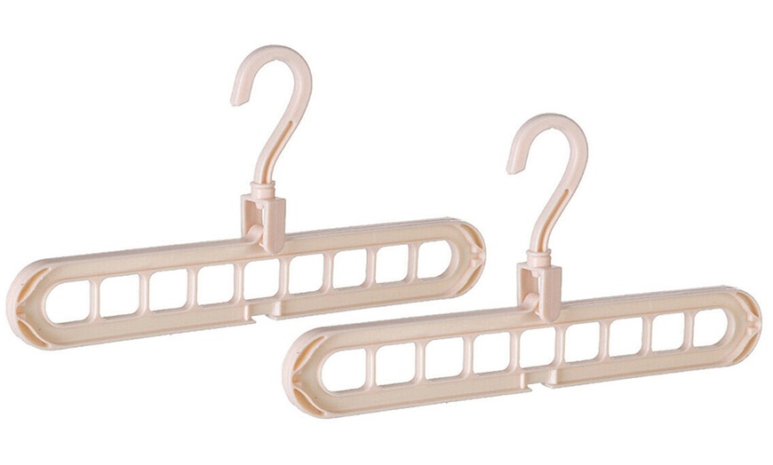 Image 12: Nine-Hole Foldable Hanger