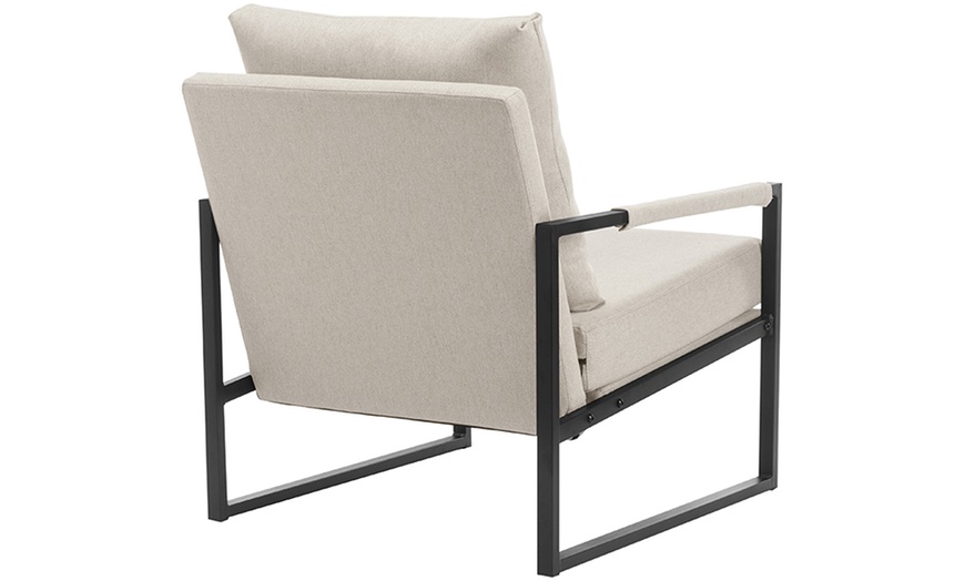 Image 10: Fauteuil rembourré contemporain