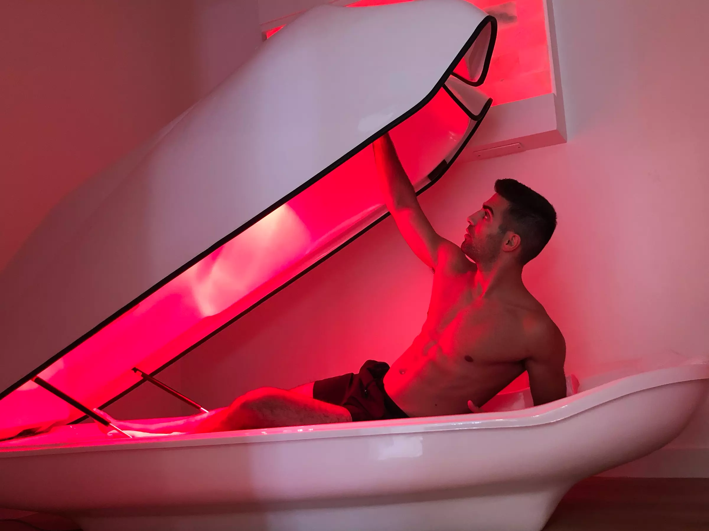 One or Three Infrared Sauna Pod Sweat Sessions at R and R (Up to 67% Off) - Primary Image