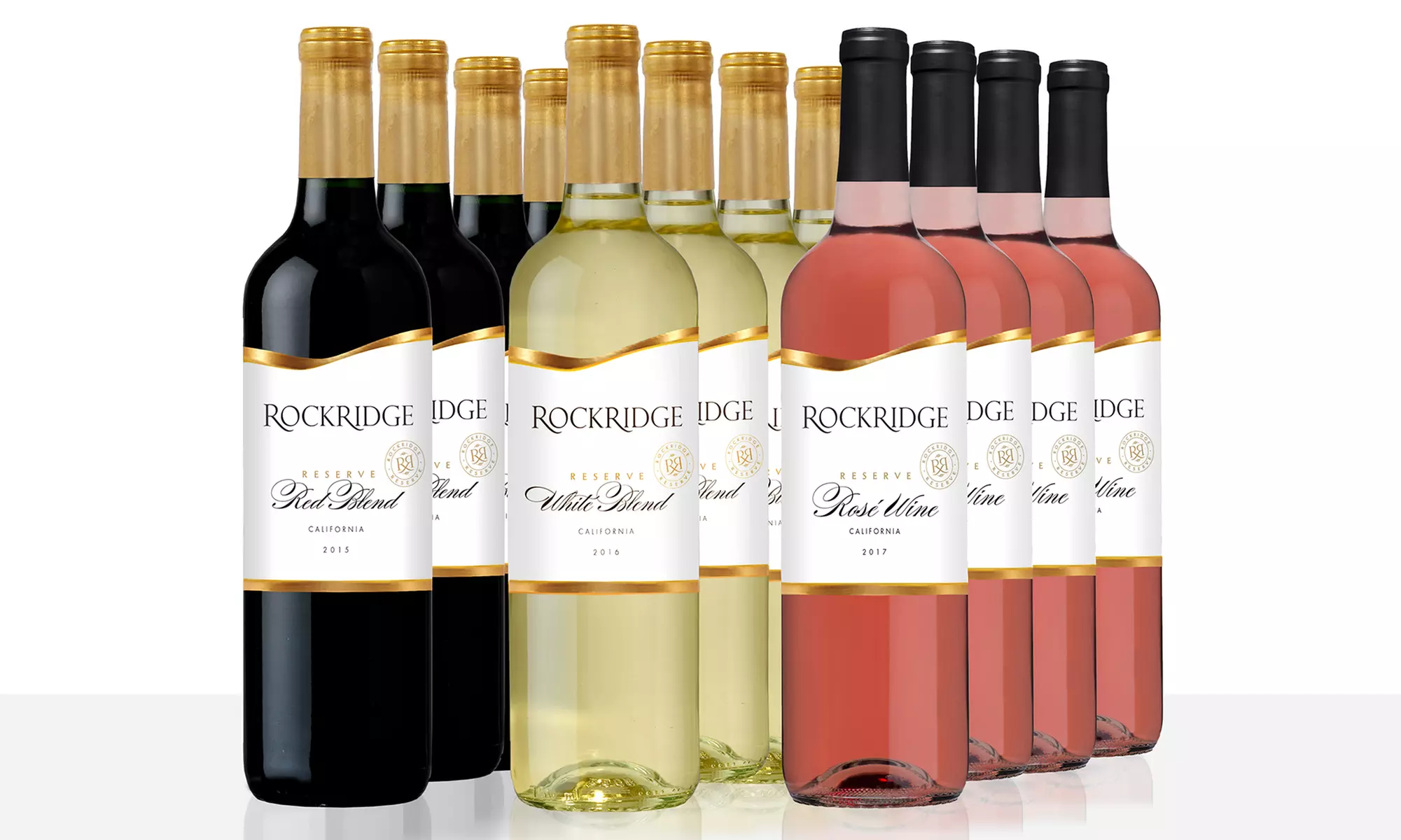 Rockridge Red, White, and Rosé Wine Set (6- or 12-Piece; Shipping Included) - Primary Image