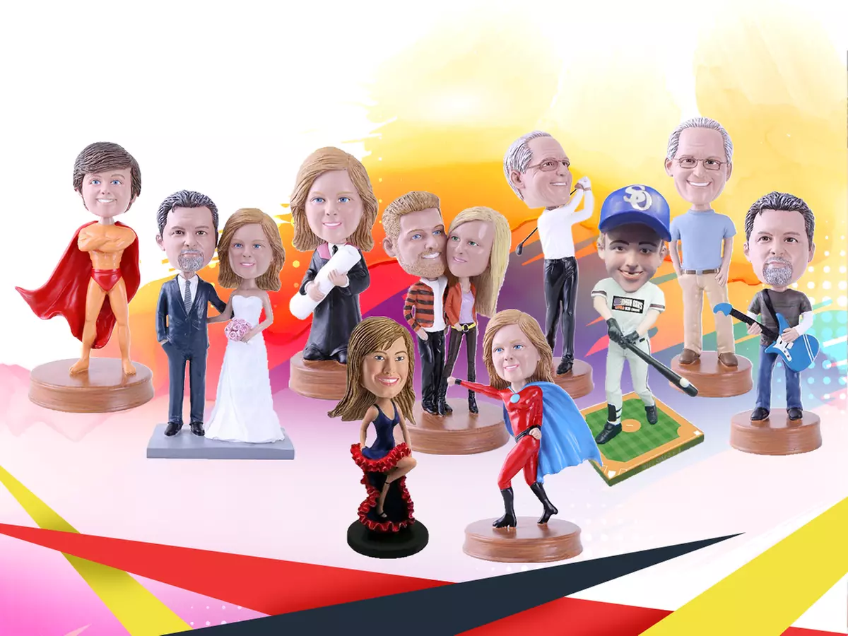 Custom Bobbleheads from Bobble For A Cause  (Up to 53% Off). Four Options Available. - Primary Image