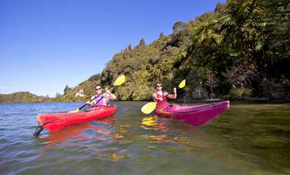 Tandem Kayak Tour + Hot Springs