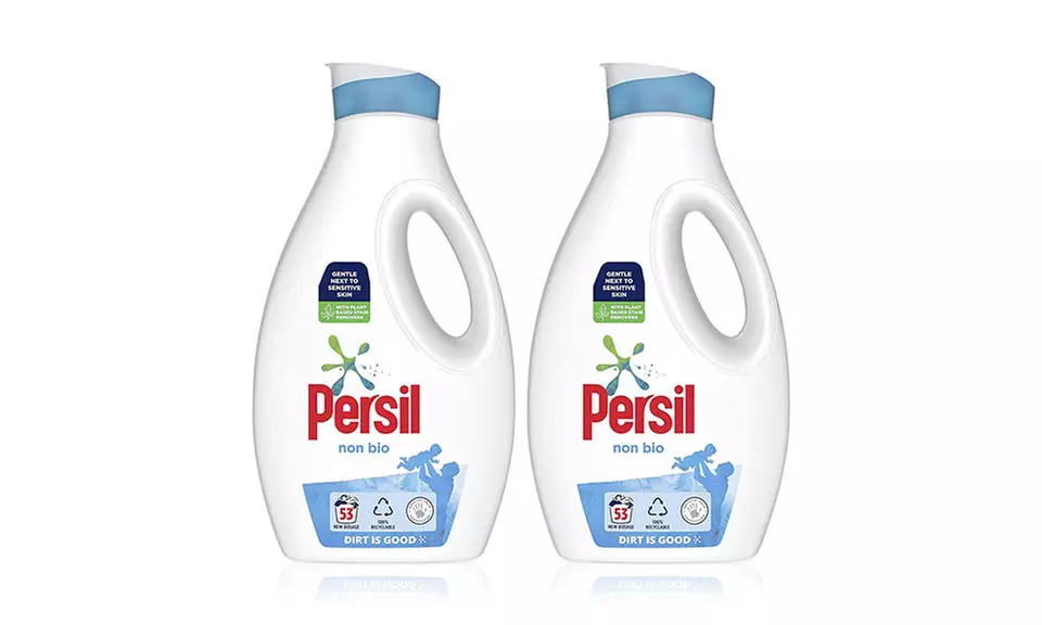 Two or Four Persil Laundry Washing Liquid Detergents