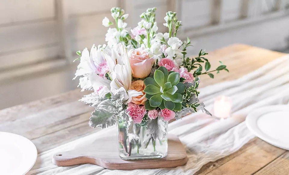 Flower Delivery from From You Flowers (Up to 50% Off). Two Options Available. - Primary Image