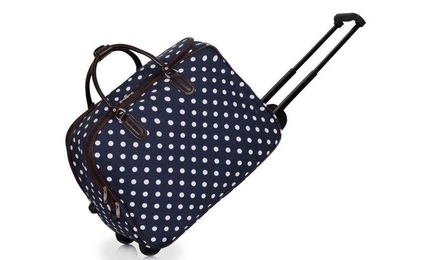 Image 3: Travel Holdall with Wheels