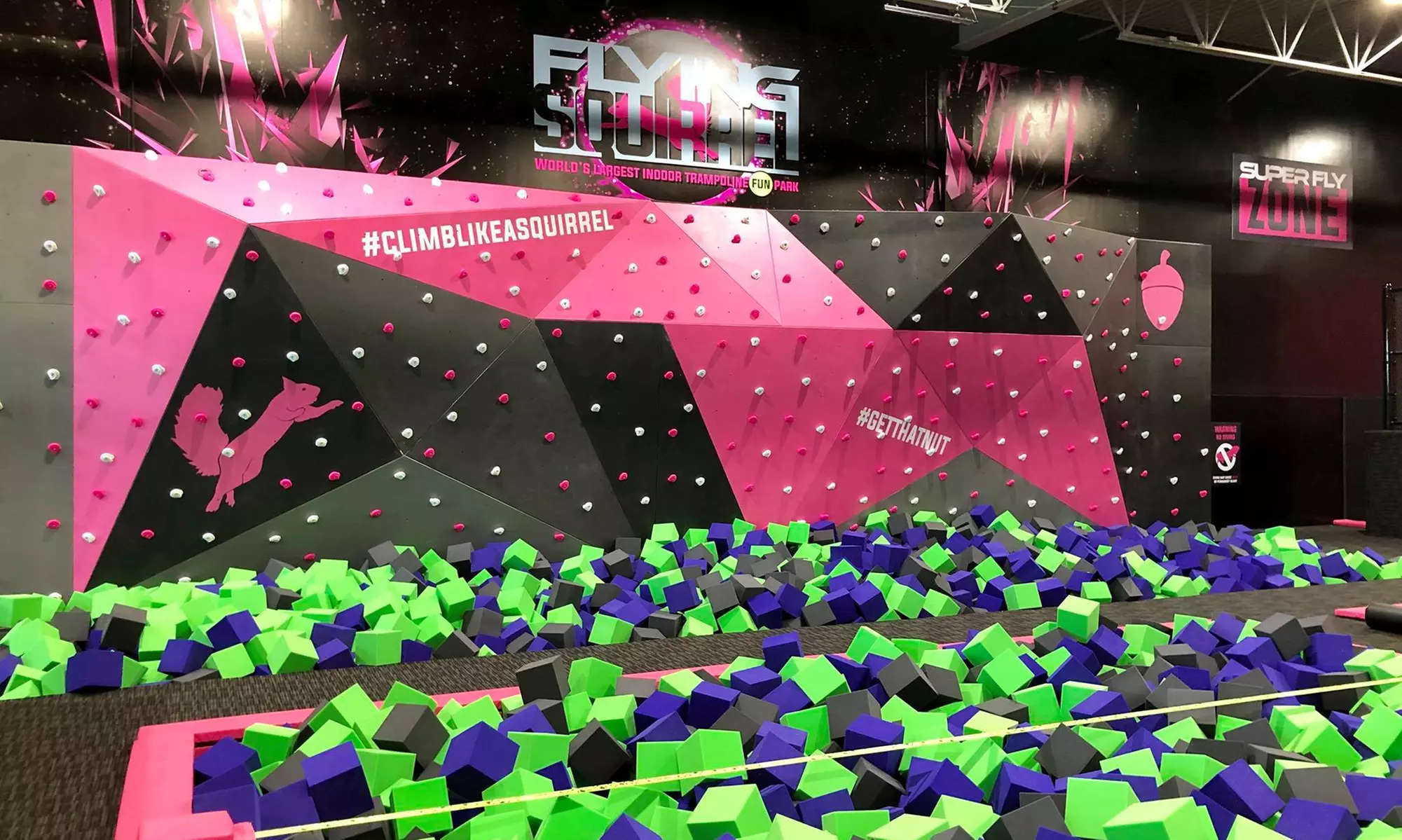 Two Hours of Jump Time for One at Flying Squirrel (Up to 28% Off). Two Options Available. - Primary Image
