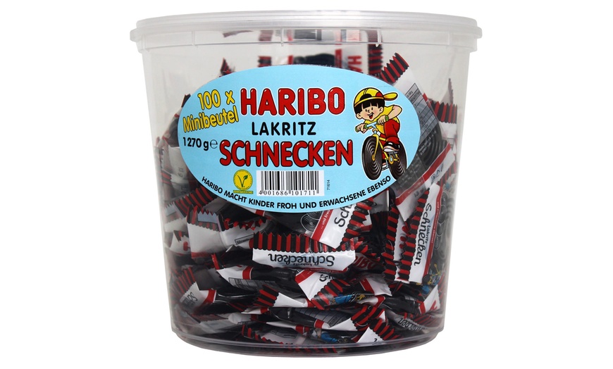 Image 3: 2x / 4x 100 Haribo Minibeutel