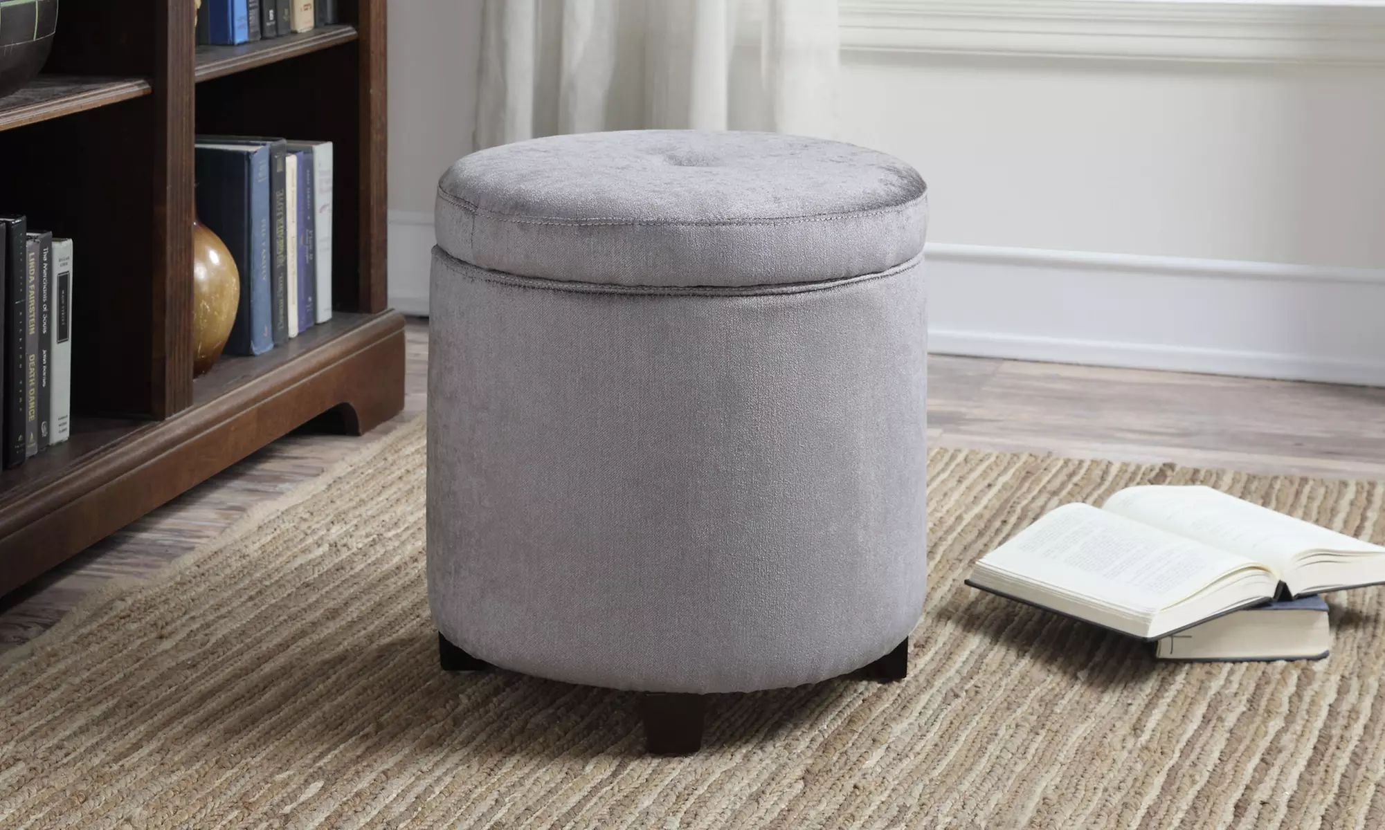 Mila Storage Ottoman - Primary Image