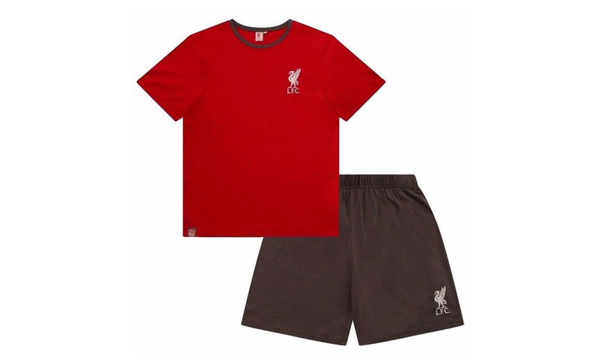 Image 4: Boys' Short Football Pyjamas