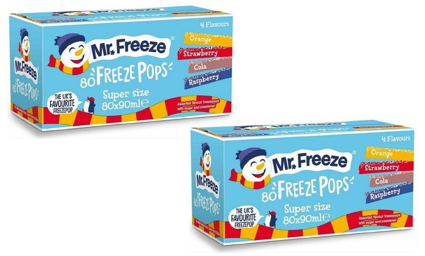 Image 3: 80 Mr Freeze Ice Pops Case 90ml