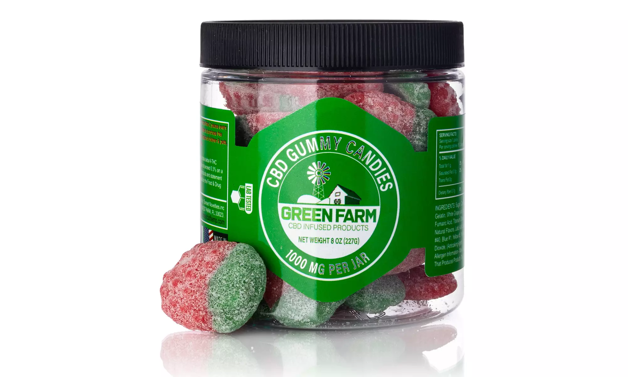Green Farm Tasty Gummies for Sleep and Anxiety from Green Farm (500MG-5000MG)