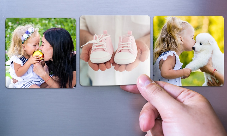 Image 3: Personalised Photo Magnets 