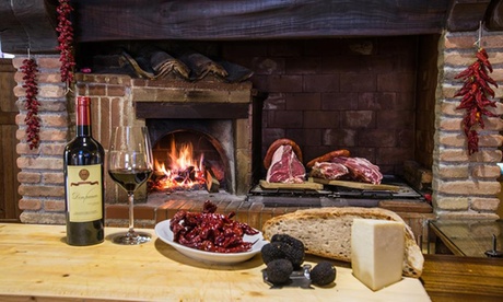 Menu degustazione a km 0 con vino, per 2 o 4 persone, al Ristorante Braceria A Rimissa