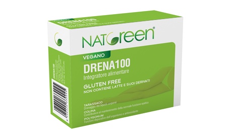 Fino a 3 confezioni di integratore alimentare depurativo naturale Drena100 Natgreen®