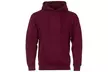 Sweat à capuche classique pour hommes en coton, coloris au choix - Second Medium