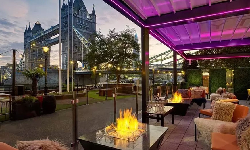 Enjoy a 2 Course Meal with Sparkling Wine for Two, Three, or Four