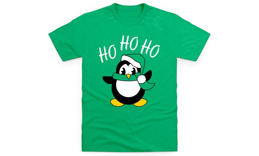 Image 4: Men's Christmas Animals T-Shirt