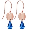 Image 12: Boucles d'oreilles avec pendentif ornées de cristaux Swarovski®