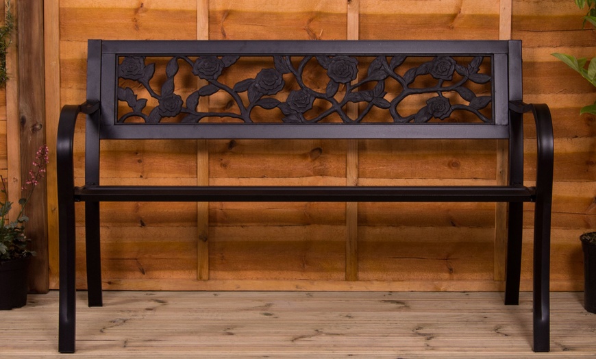 Image 31: Vida Designs Garden Bench