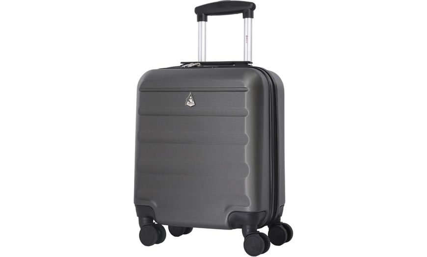 Image 4: Aerolite Cabin Luggage Suitcase 45cm x 36cm x 20cm