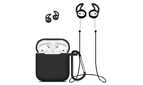1 o 2 custodie, coperture per gancio per l'orecchio e cordoncini per Airpods®